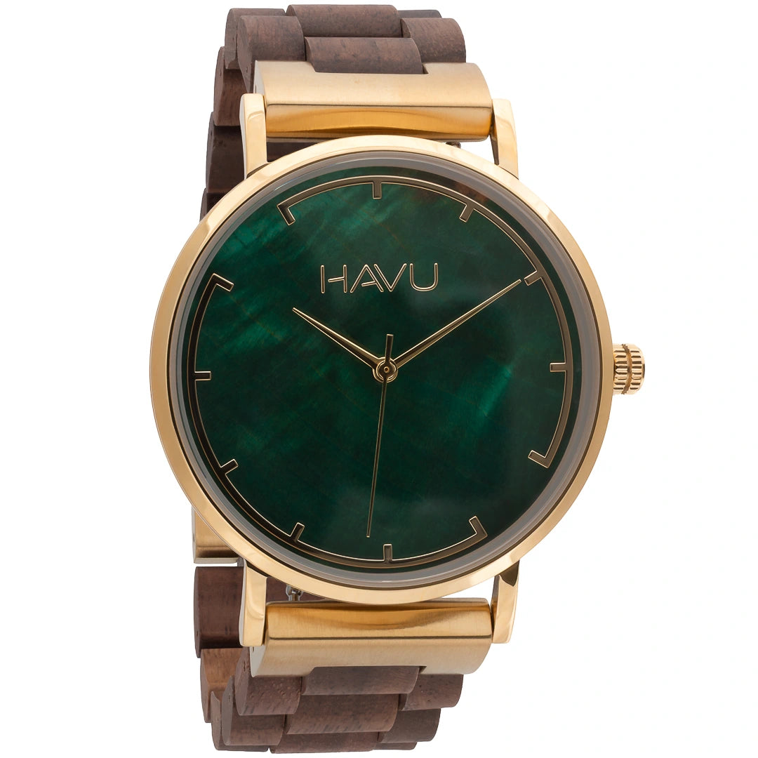 Havu revontuli-kello pähkinä 40mm tuotekuva