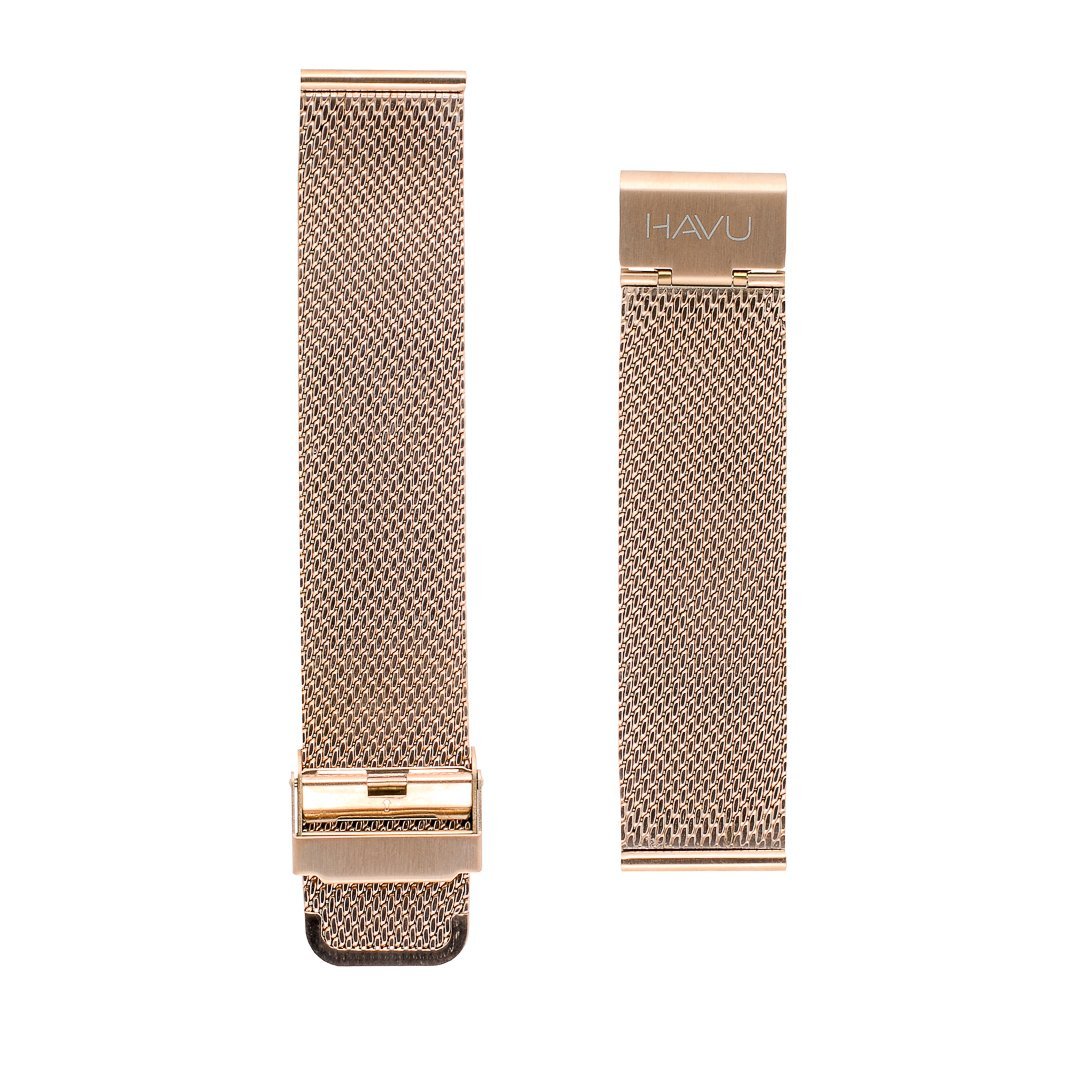 "Kullanvärinen metalliranneke (20mm, 22mm) - Havu Watches"