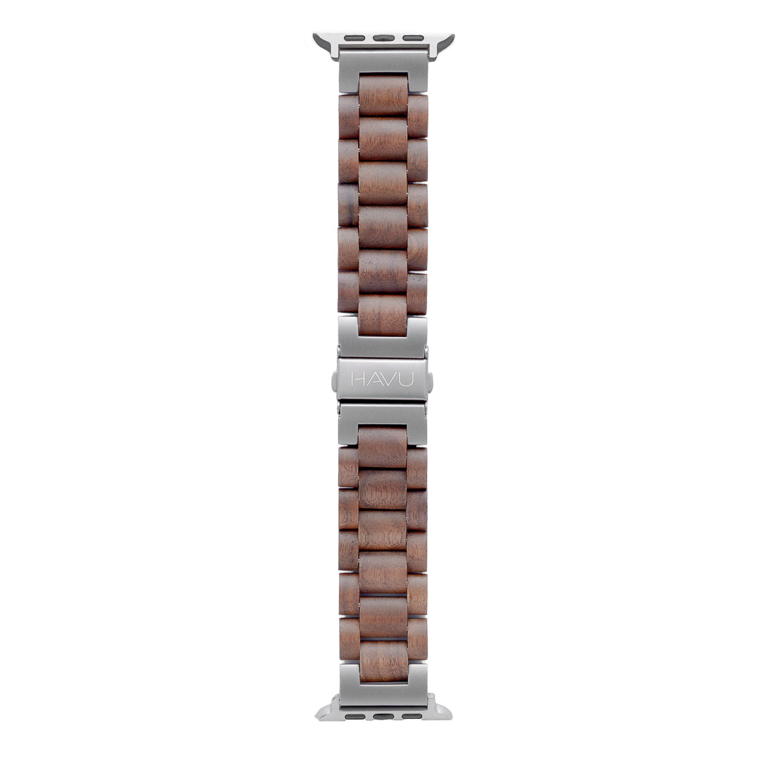 "Apple_watch_ultra_puinenranneke_havu_pähkinäpuuta"