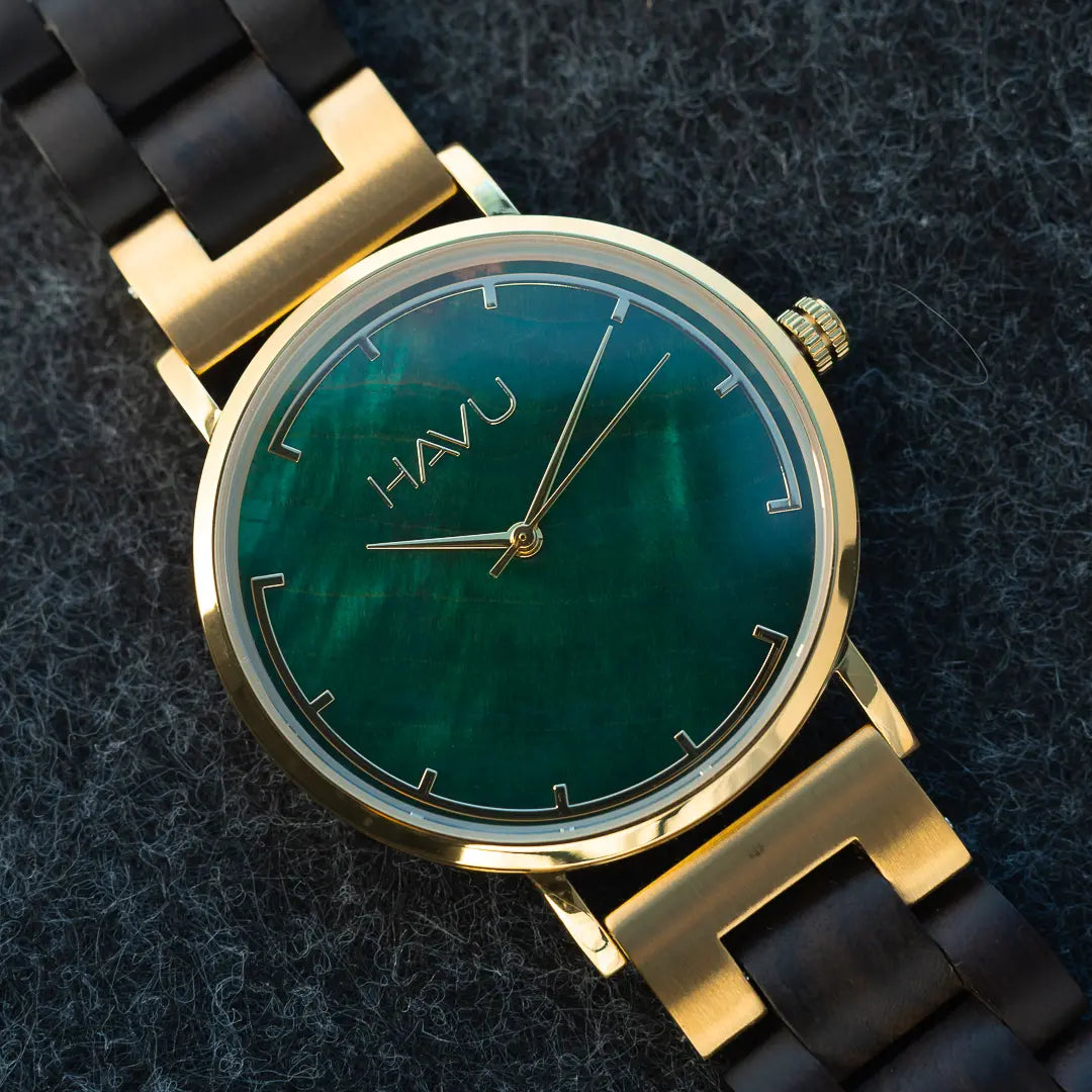 Havu revontuli-kello eebenpuu 40 mm tuotekuva