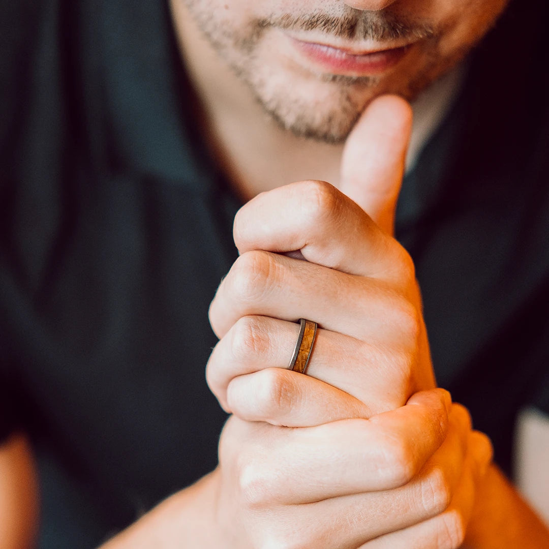 Havu miesten sormus Tyyni