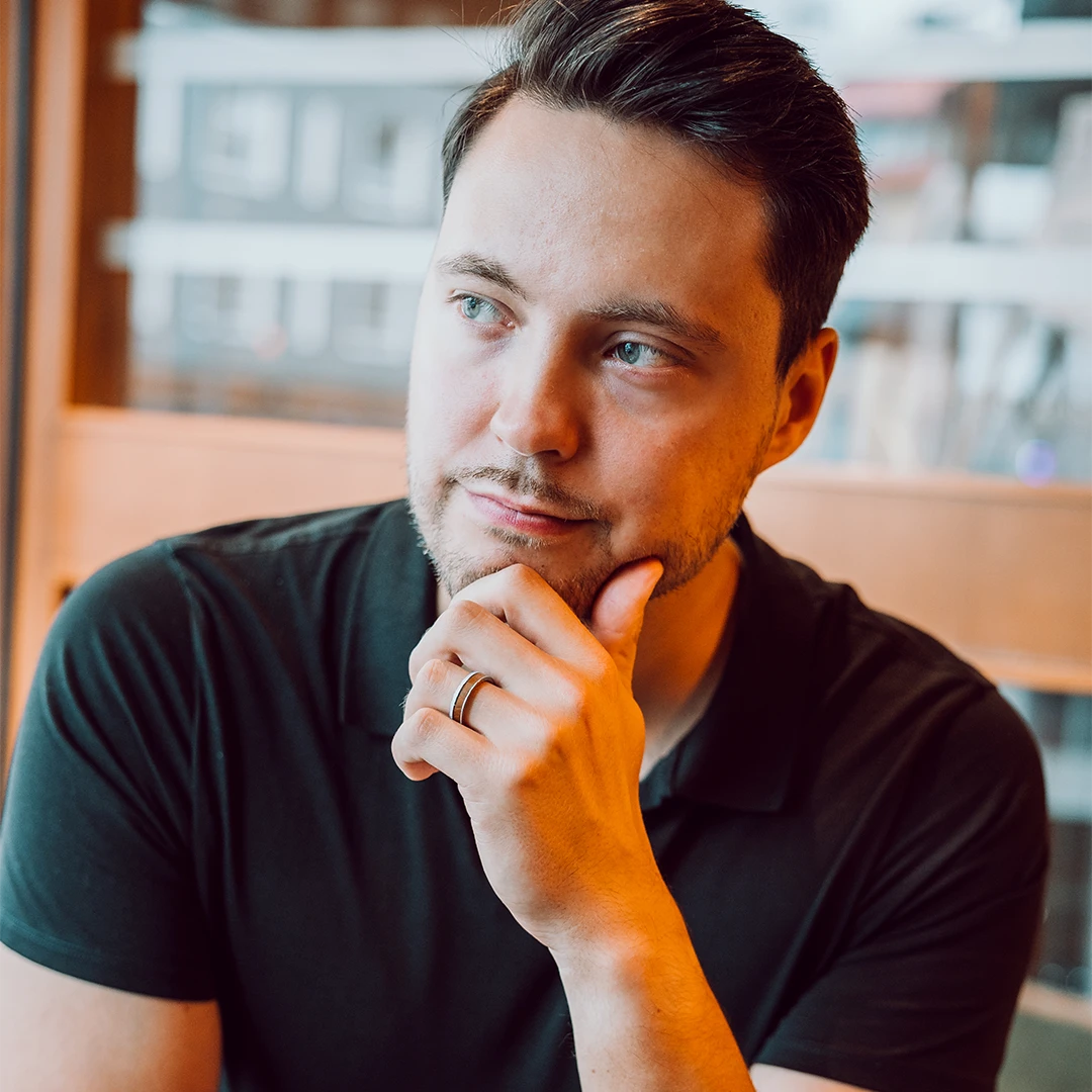 Havu miesten sormus Tyyni