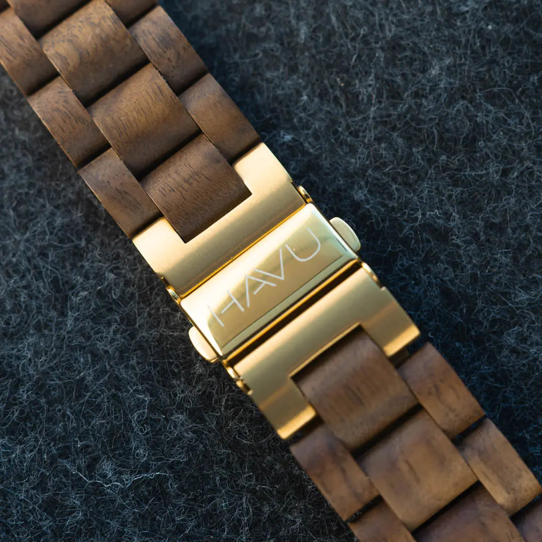 Havu revontuli-kello pähkinä 40mm tuotekuva lukitus